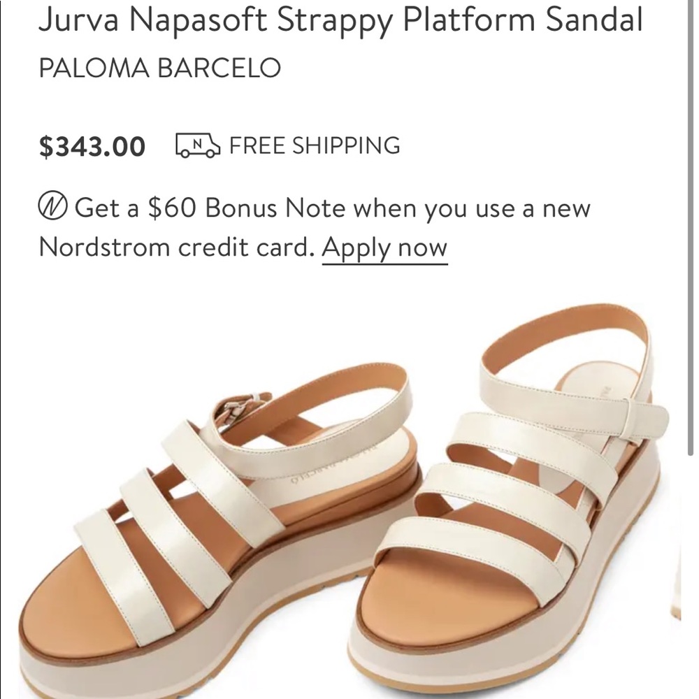 NEW jurva platform sandal (open to offers)